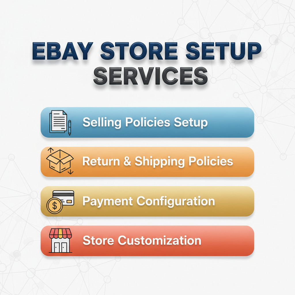 Professional STORE SETUP | New & Existing Sellers | Start Selling today