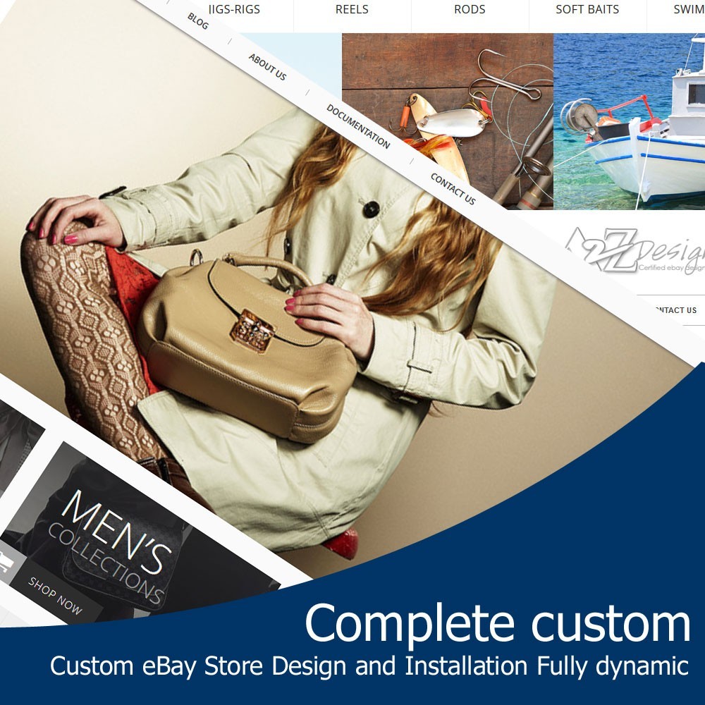 eBay store design and ebay listing HTML eBay template design services 2021