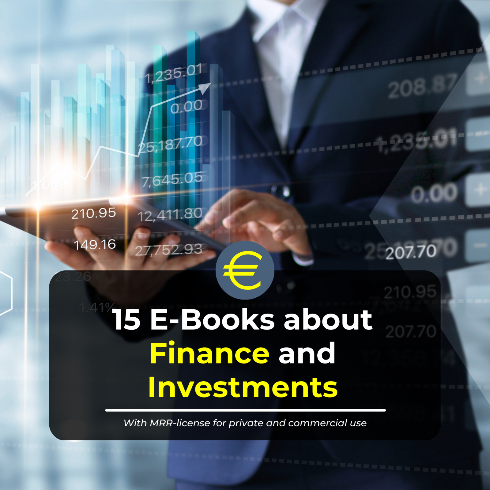 15 E-Books on Finance & Investments in German + MRR License Digital