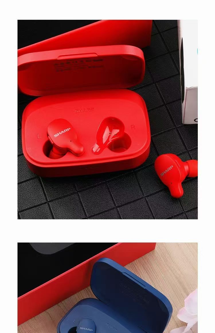 HP-TW35 SHARP 真无线蓝牙耳机 迷你隐形耳塞式耳机音乐耳麦