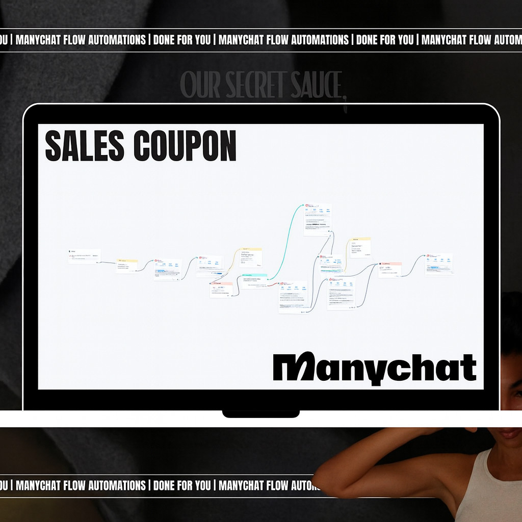 Manychat Automation Flows: Email Marketing Templates (PLR & MRR)