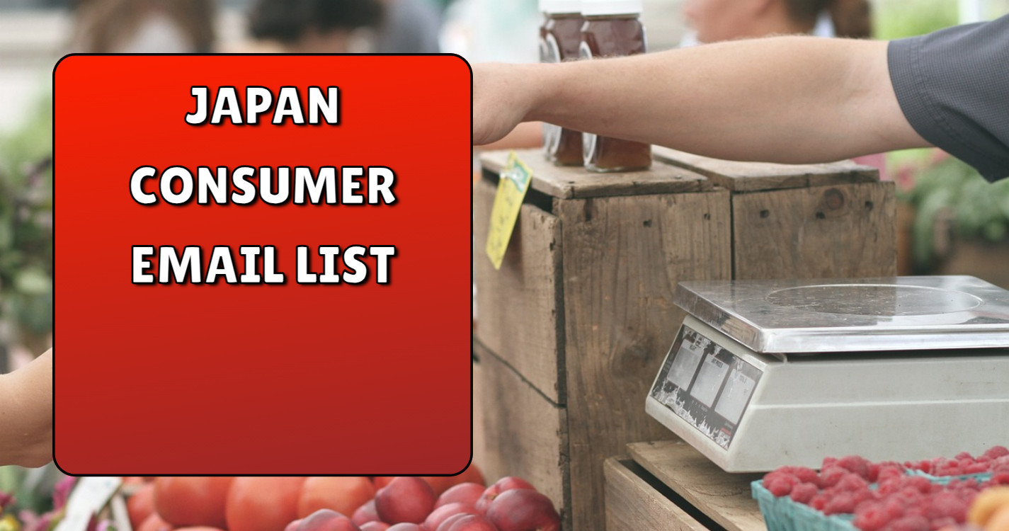 1 Million Japan Consumer email list