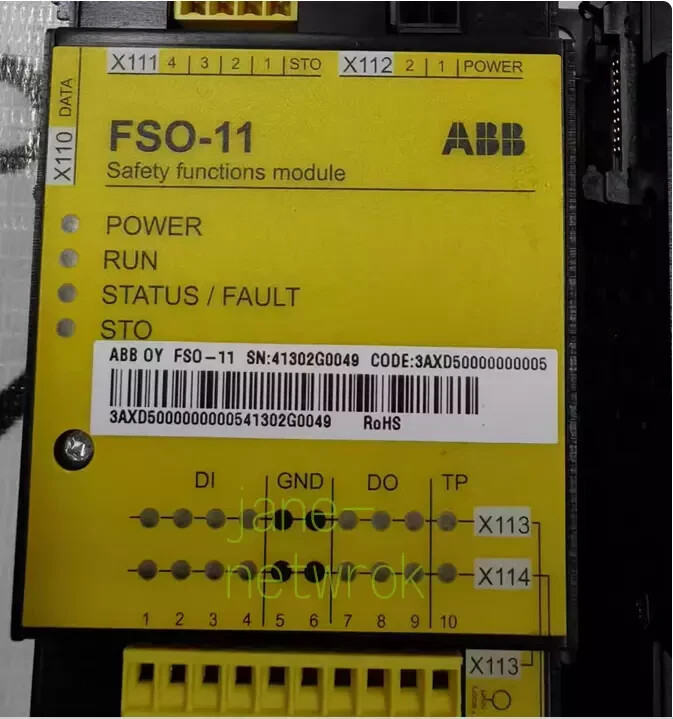 1PC USED ABB FSO-11 3AXD50000000005 (By DHL or Fedex) #H597DD YD