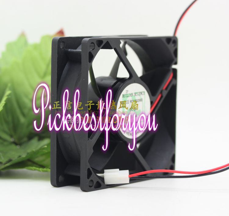 RUILIAN RDH8025B2 DC24V 0.15A 80*80*25MM 2wire Mute Chassis cooling fan #M46A QL