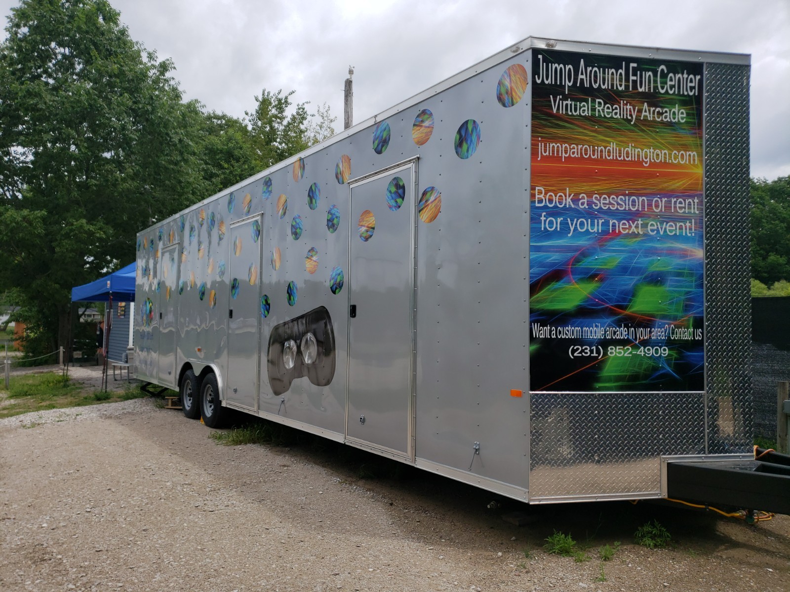 EXCELLENT BUSINESS OPPORTUNITY – 2019 32FT MOBILE VIRTUAL REALITY GAMING TRAILER