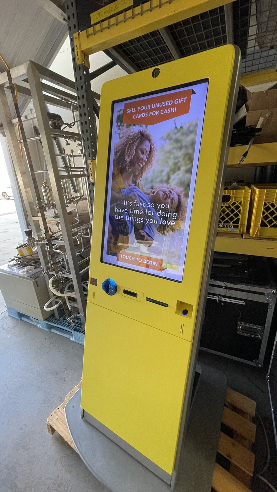CardPool / CoinStar Exchange Kiosk – Touchscreen, Card Reader, Printer, Scanner!