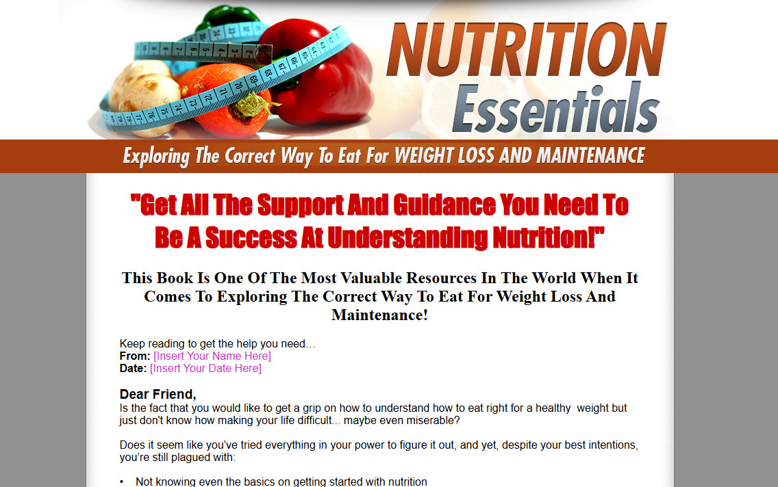 Huge Weight Loss E books, Guides, Website Pages & Courses Bundle w/MRR License