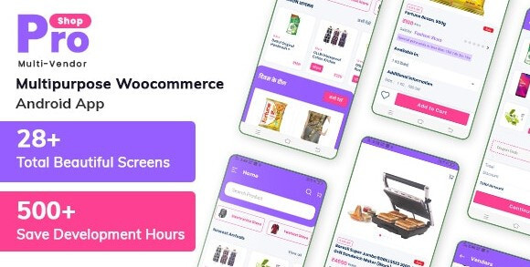 ProShop Multi Vendor 2.0.0 – Multipurpose Woocommerce Android App