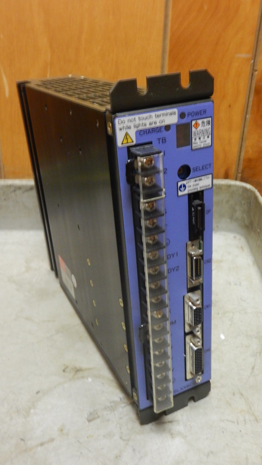SANYO BL SUPER PE SERVO AMPLIFIER DRIVE PE2A015LXX6C01 200V 2.9A 0.2A