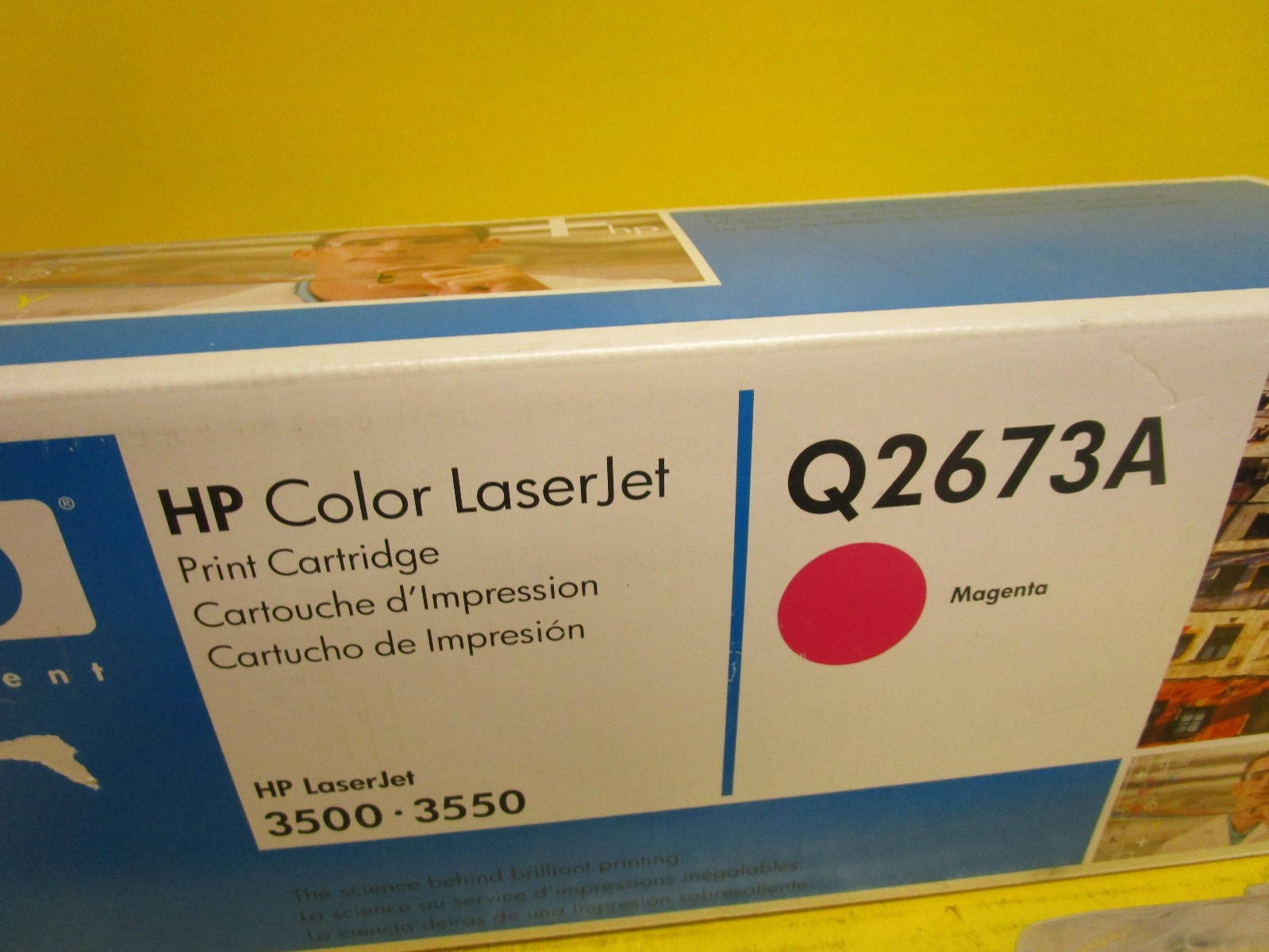 NEW HP COLOR LASERJET PRINT CARTRIDGE Q2670A 3500 3550 MAGENTA