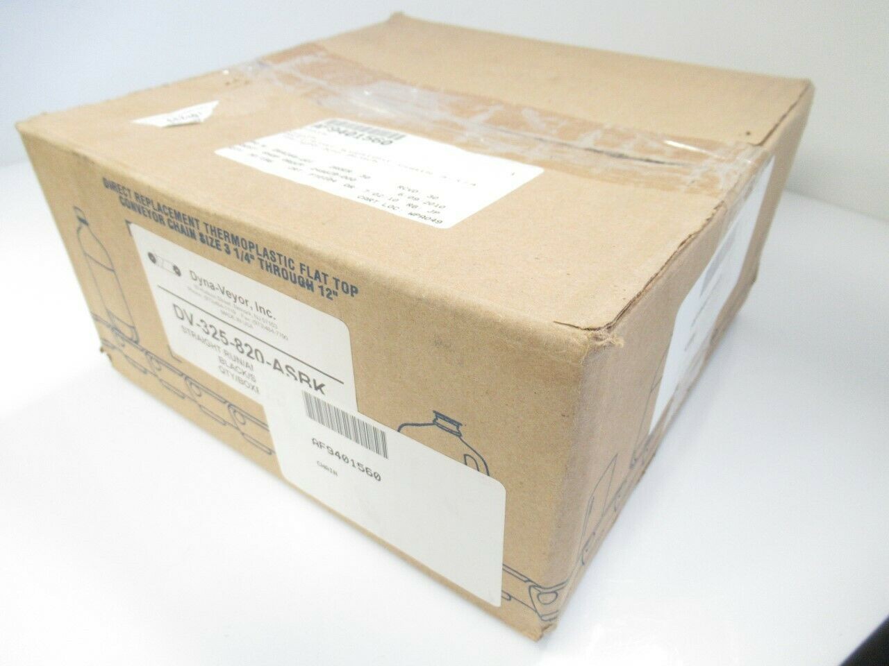 ASBK DV-325-820 Dyna-Veyor Atraight Statchain 10F Lenght 3 1/4 W (NEW  IN BOX)