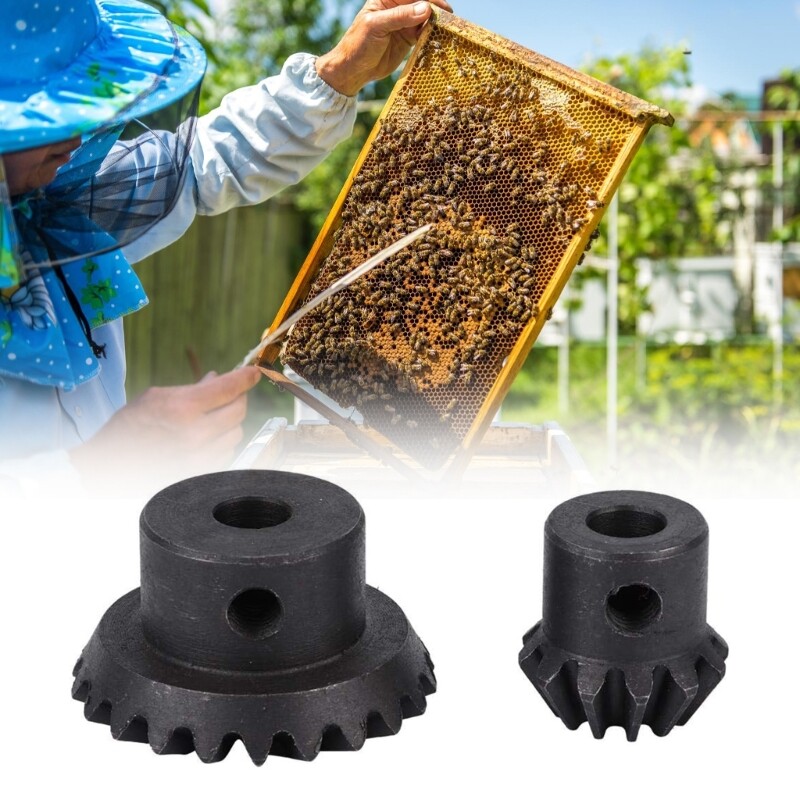 Honeys Extractor Gear Replacement Part Easy to Install Beekeeper Tool for Bees