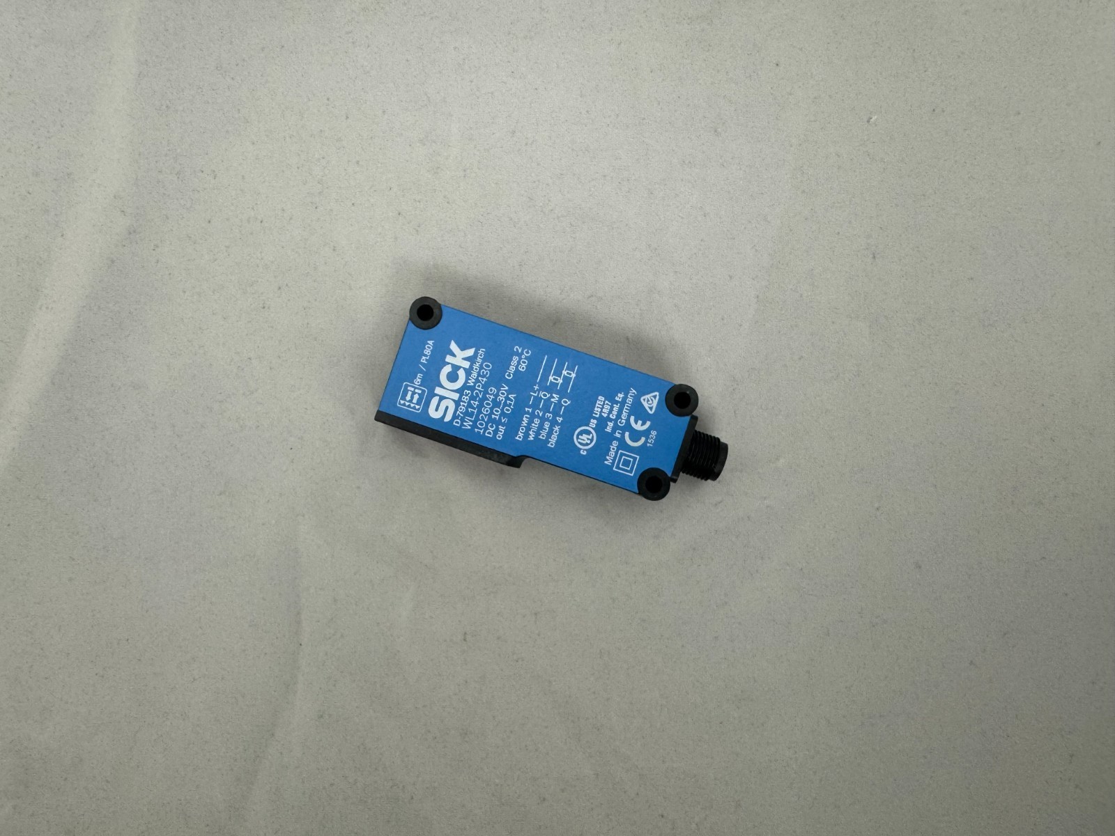 SICK WL14-2P430 W14-2 Photoelectric Retro-Reflective Sensor – PNP – M12 4-Pin