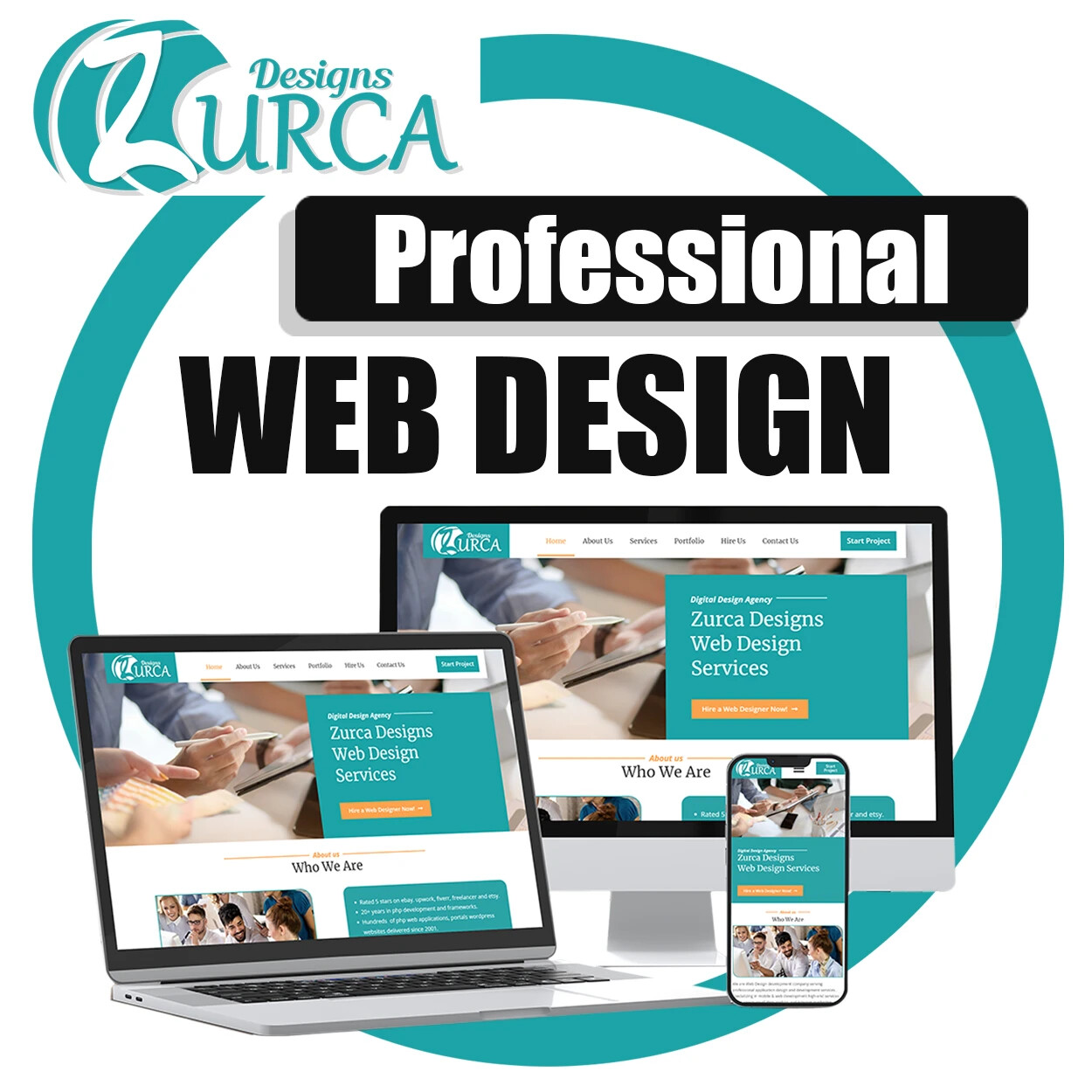 Professionals WordPress Website Design Service – Mobile Ready