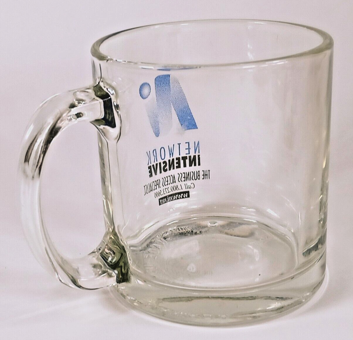 Network Intensive The Busness Access Specialist Glass Mug.