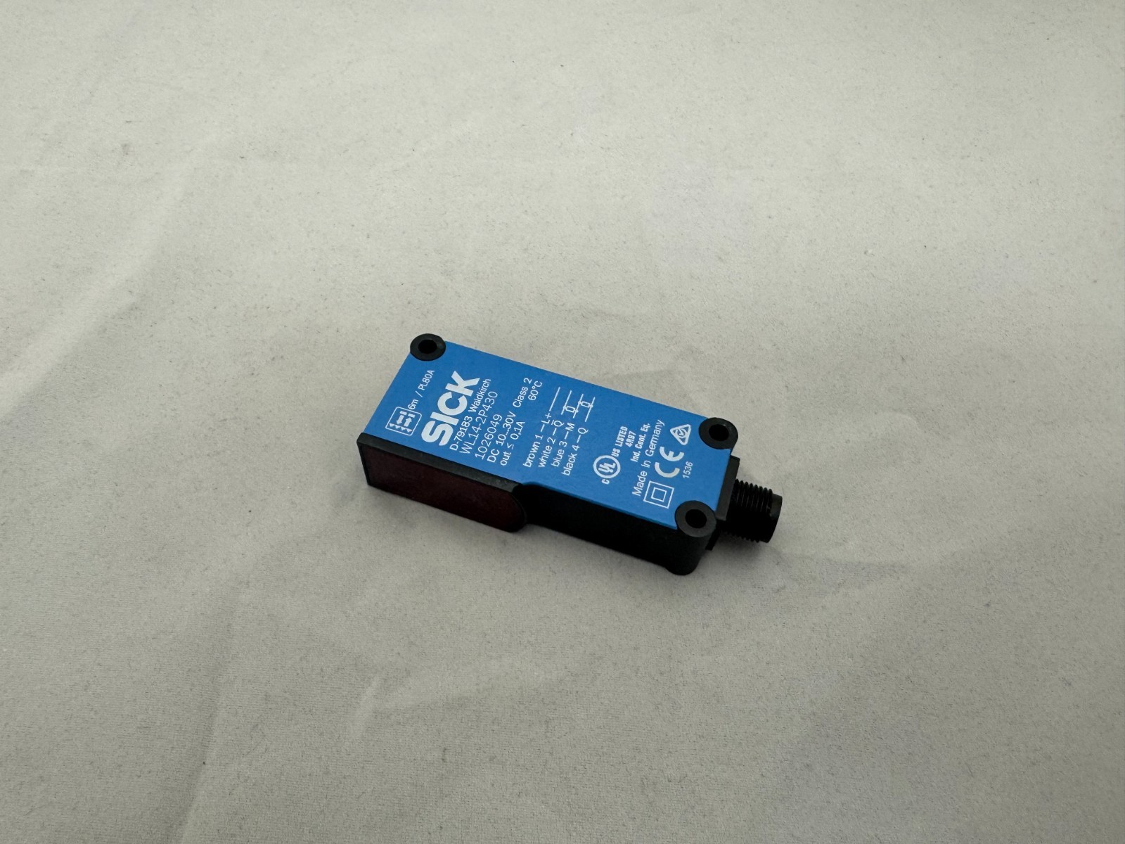 SICK WL14-2P430 W14-2 Photoelectric Retro-Reflective Sensor – PNP – M12 4-Pin