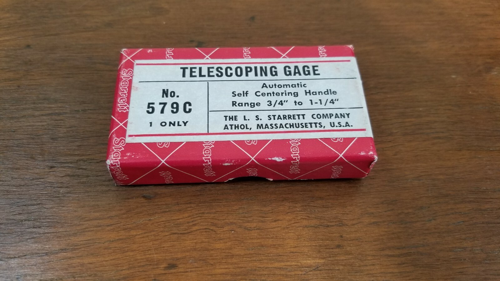 VINTAGE Starrett 579C Telescoping Gage 3/4 – 1-1/4″ EX/Open Box