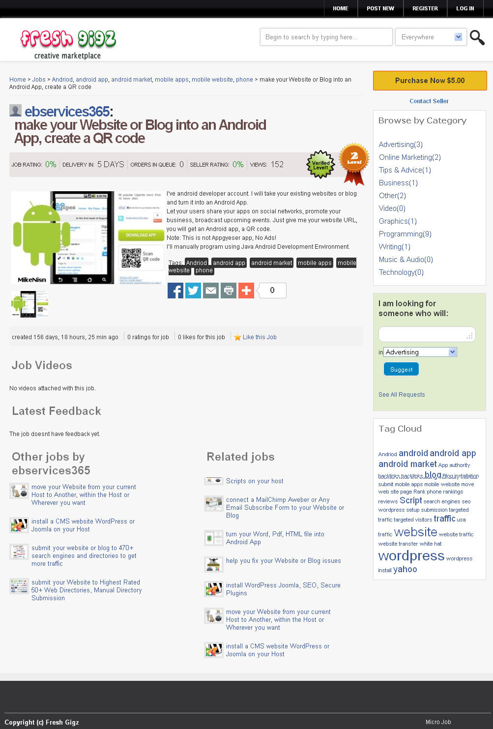 Run your own Micro Jobs WebSite + Free Hosting