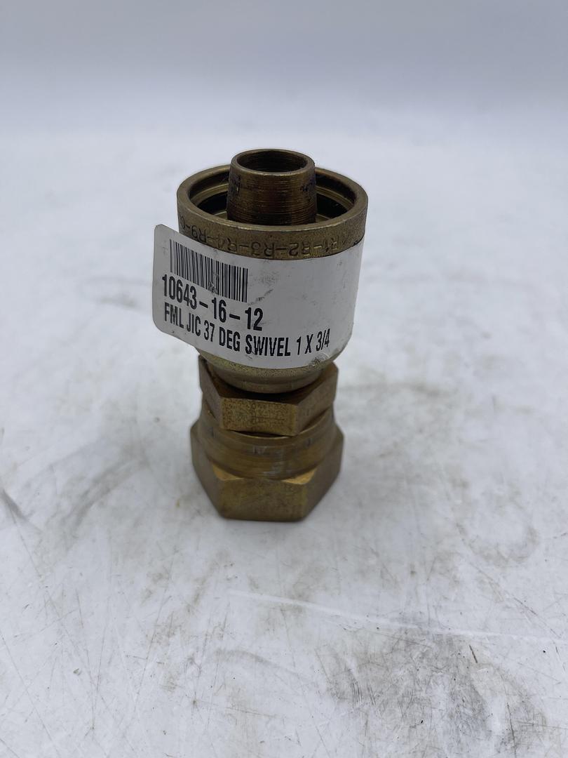 FML JIC 37 DEG SWIVEL 1 x 3/4