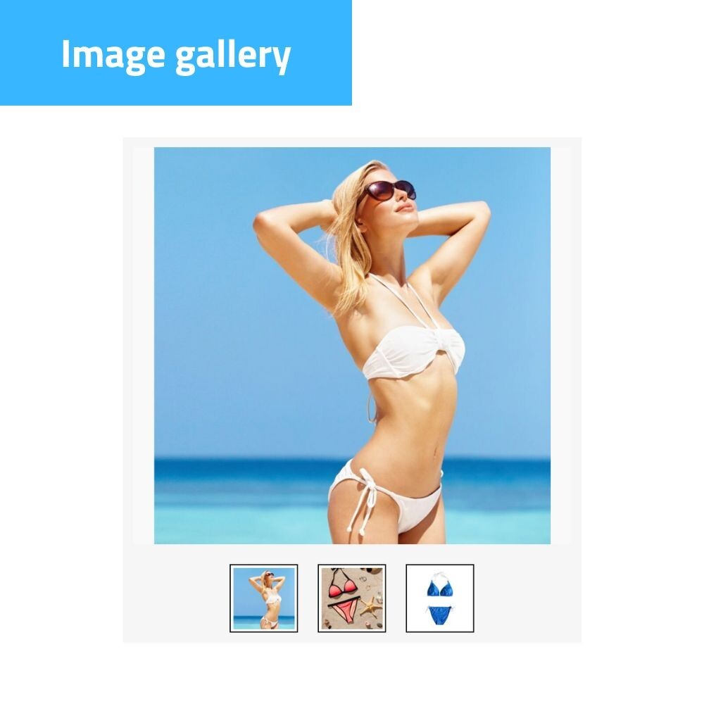 eBay Template RESPONSIVE Natural – pastel – editor included – no html needed