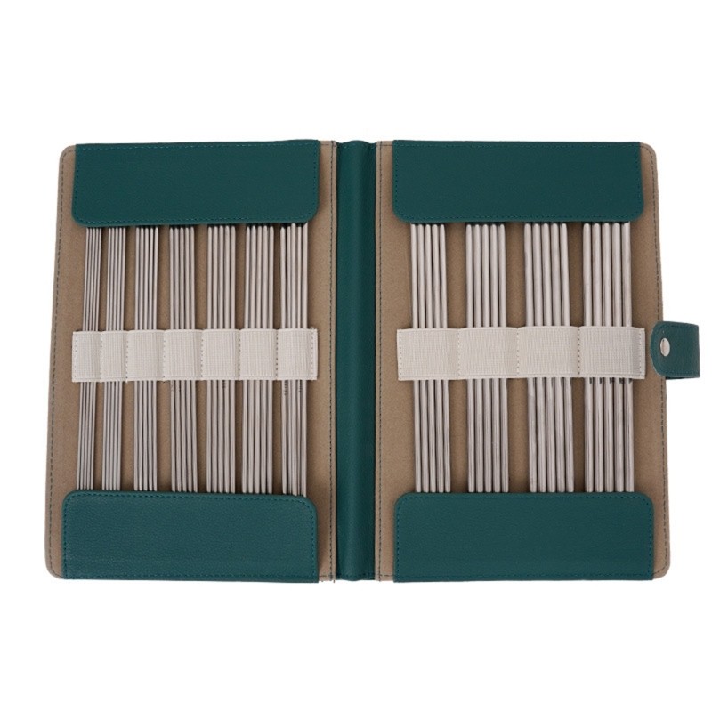 Double Pointed Knitting Needle with Case 20cm Long Straight Knitting Needle