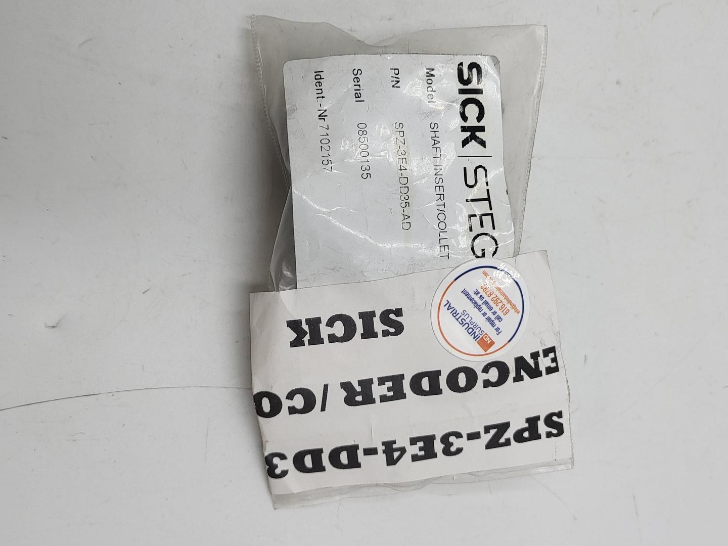Sick SSPZ-3E4-DD35-AD encoder collet / indent # 7102157 *New*
