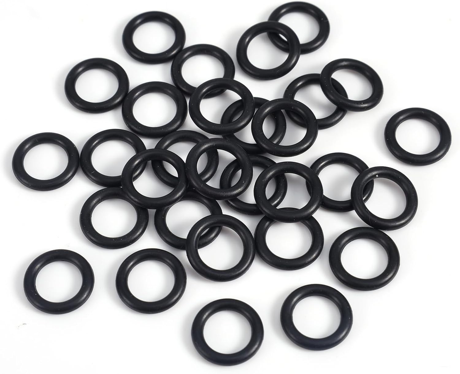 30Pcs Propane O-Rings for Soft Nose POL Seal Fittings, Rubber Leak-Proof Sealing