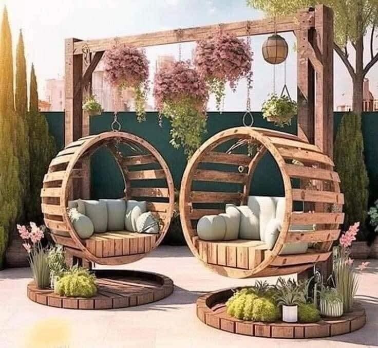 Outdoor living space, inviting and stylish, Beautiful pergolas designs,