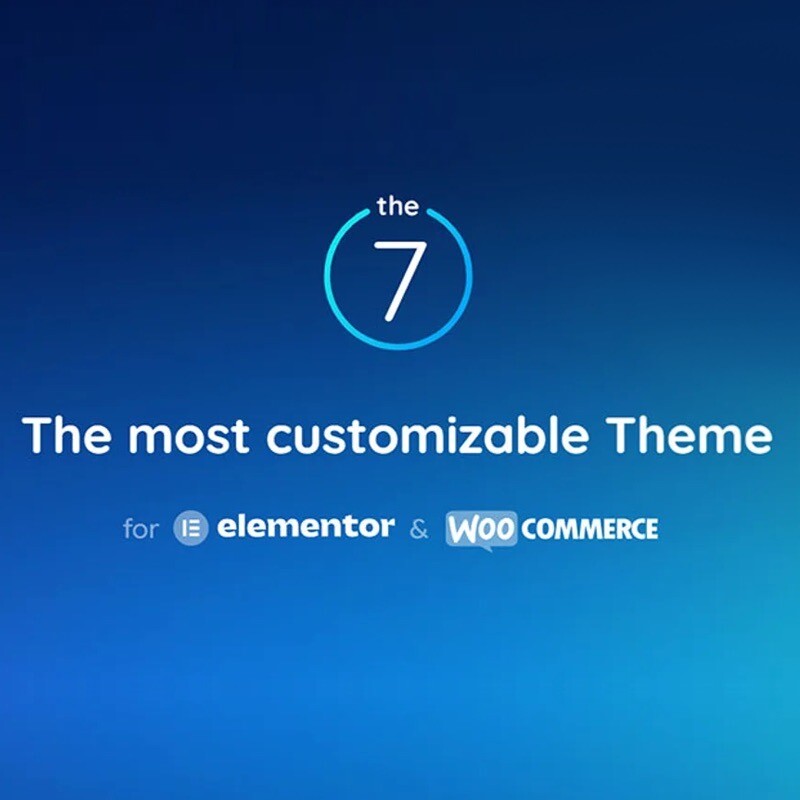 The7 – The Multi-Purpose WordPress Theme | Website Builder | 12 Month Updates