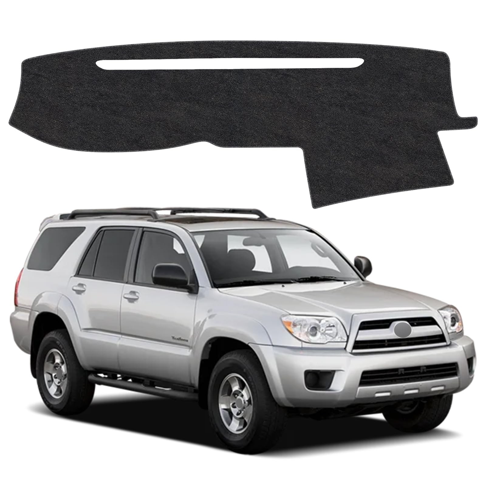 Dash Cover Mat Compatible with Toyota 4Runner 2003-2009 Non-Slip Dashboard Co…