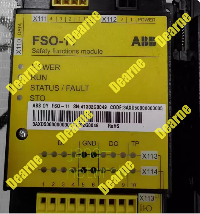 1PC USED ABB FSO-11 3AXD50000000005 (By DHL or Fedex) #H597DD YD
