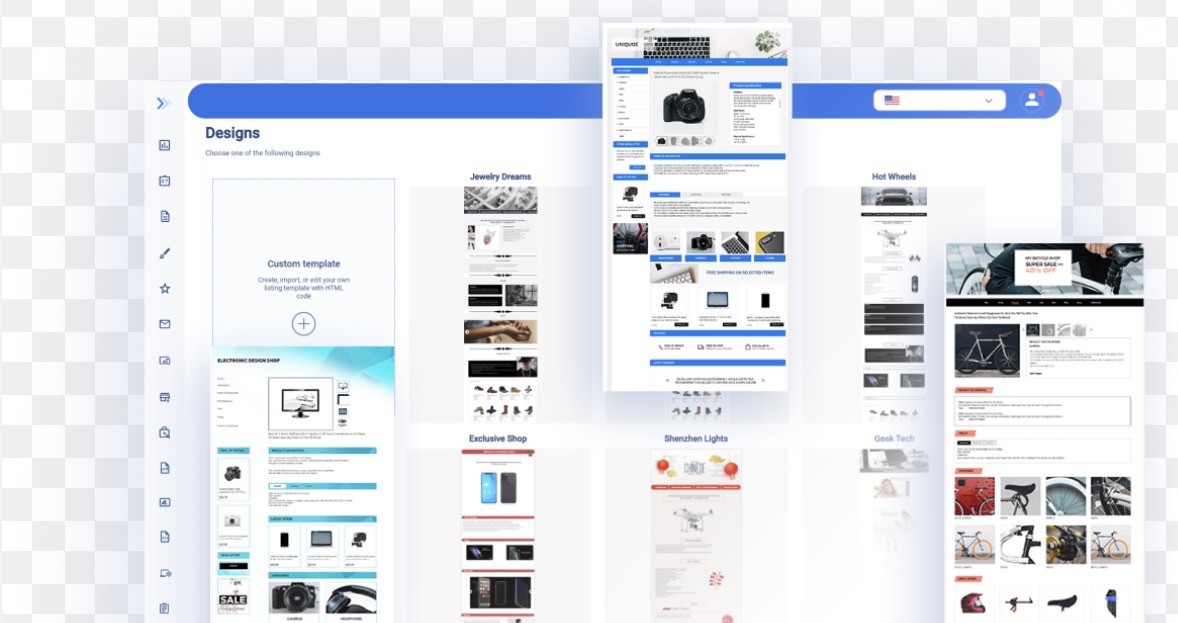 Mobile-Optimised HTML Template & eBay Store Design for Beauty & Fashion