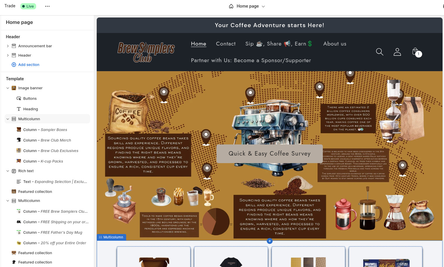 Lets build your Shopify store