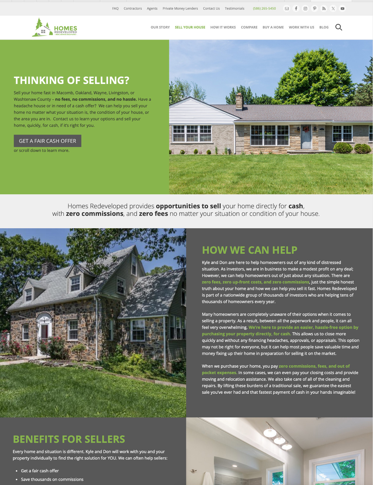 HomesRedeveloped.com Domain Contractor Real Estate Flipping Rehab REI Realtors