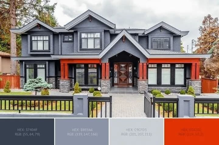 Stylish, elegant looking, inviting color harmonies, interior color trends, 350 +