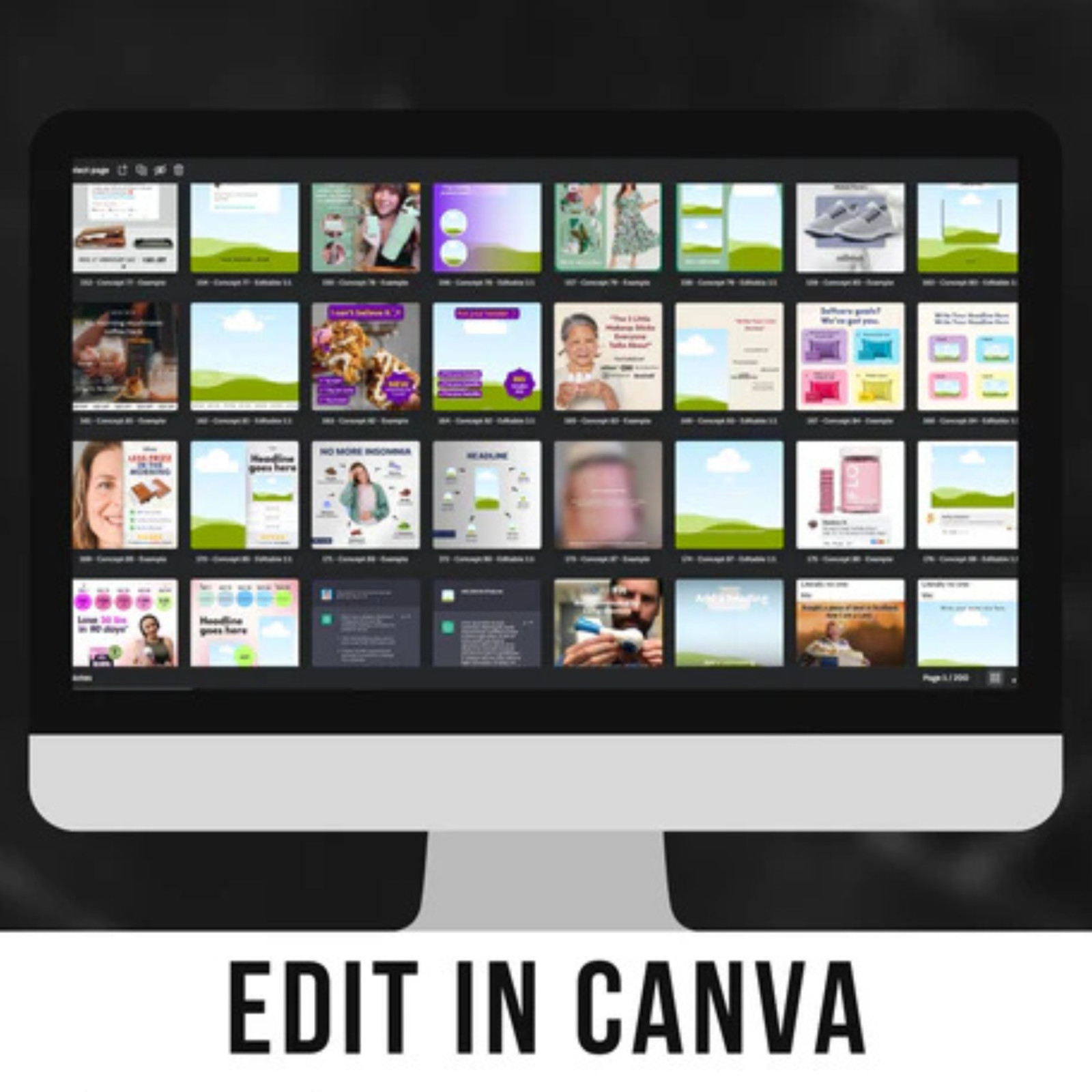 1,600+ Winning Static Ads Canva Templates for High-Converting Campaigns