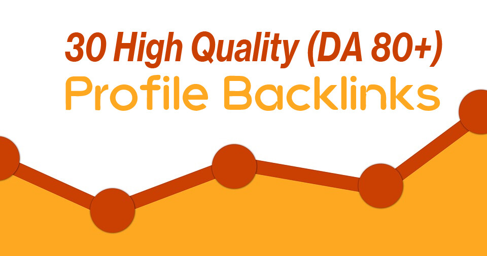 30x Profile backlinks (da 80+) 30 high da profile backlinks SEO for Adult Sites