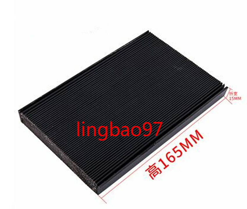 Flexible CNC Engraver Machine Protective Flat Accordion Bellows Cover Tool 200mm