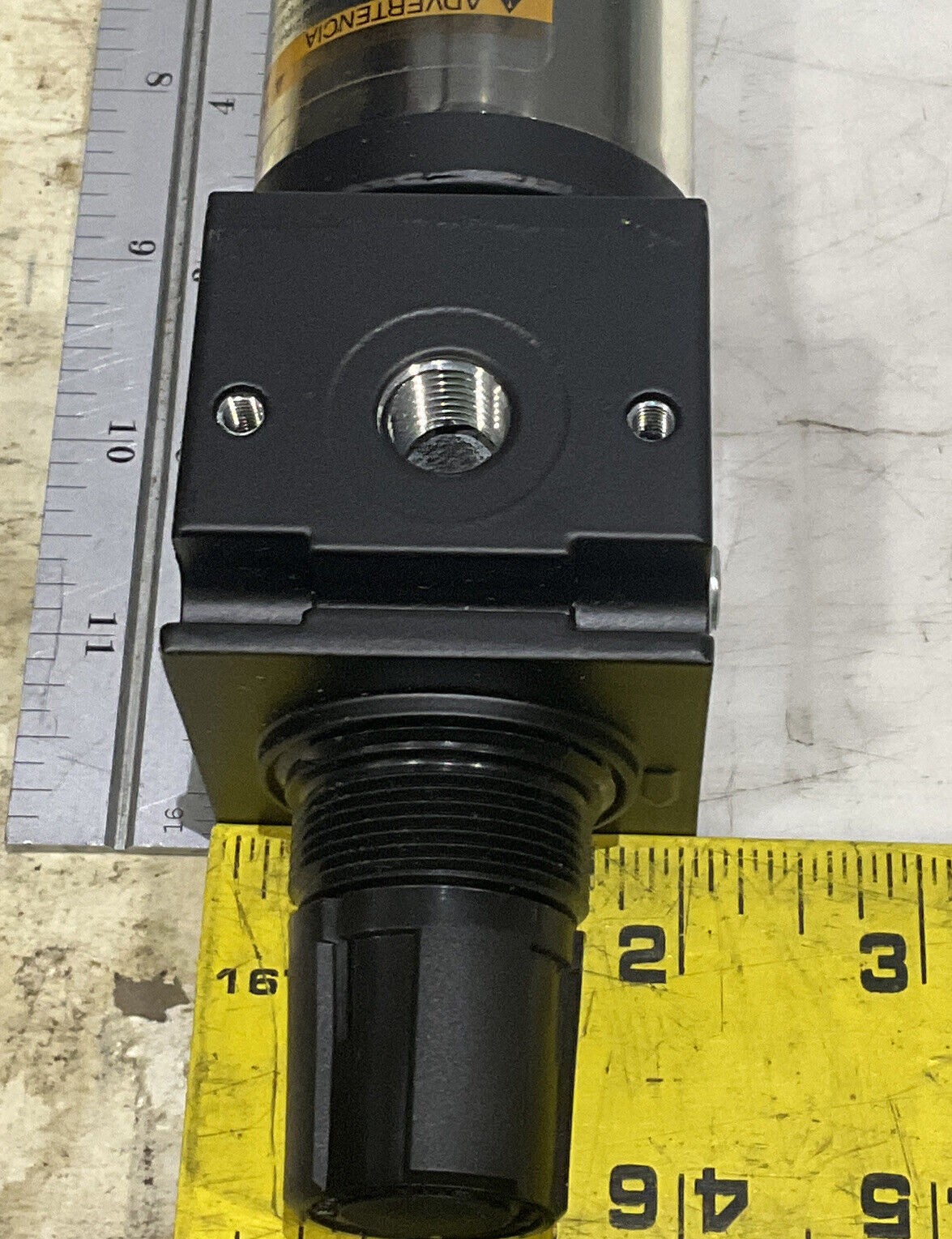 PARKER WATTS B75-02WJC 250PSI 125F MANUAL TWIST DRAIN 1/4” NPT FILTER REGULATOR