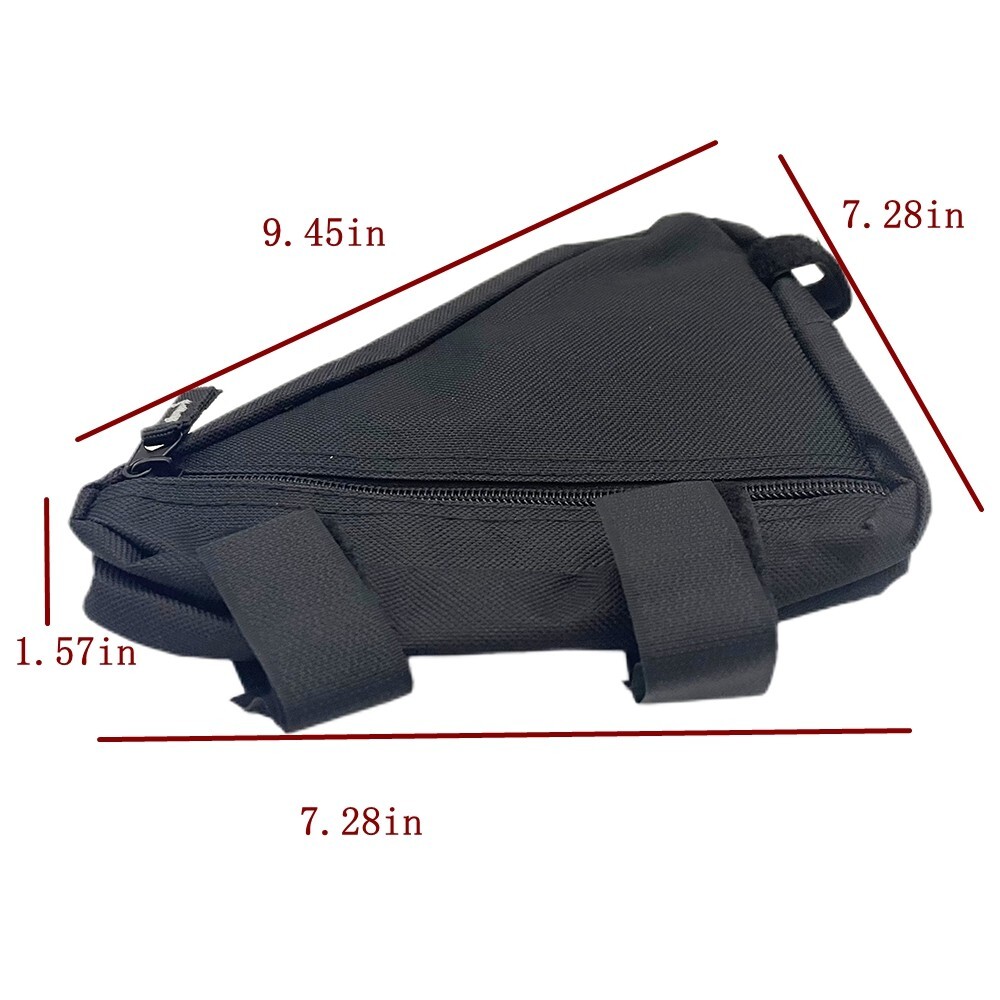 Bike Bag Bicycle Triangle Bag Adjustable Storage Triangle Saddle Frame Portable