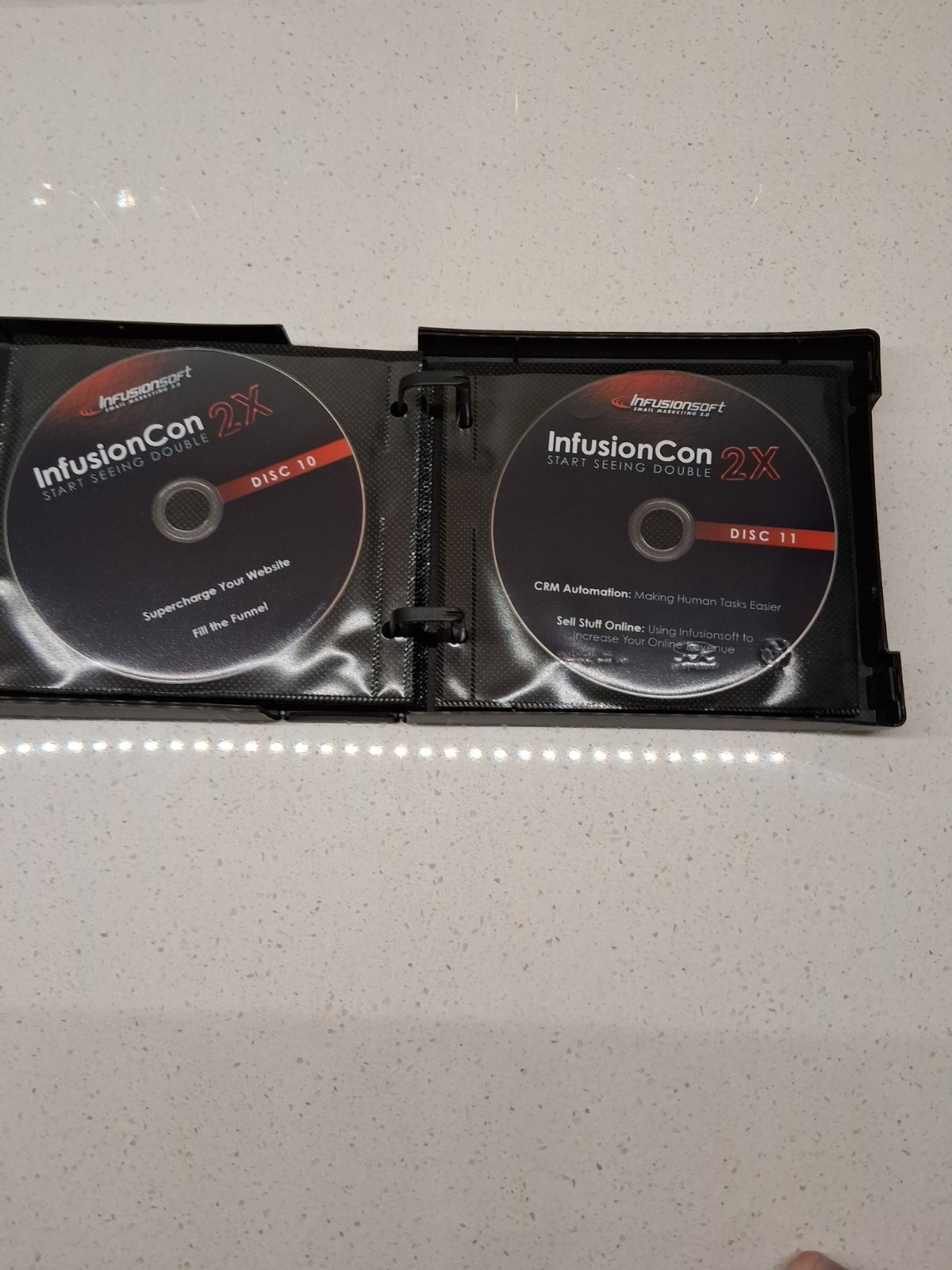 Infusioncon Infusionsoft 2010 User Conference, 15 DVD SET for Email Marketing