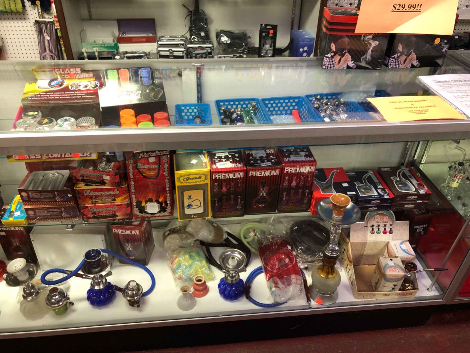 Adult store and smoking storeinventory only!!!