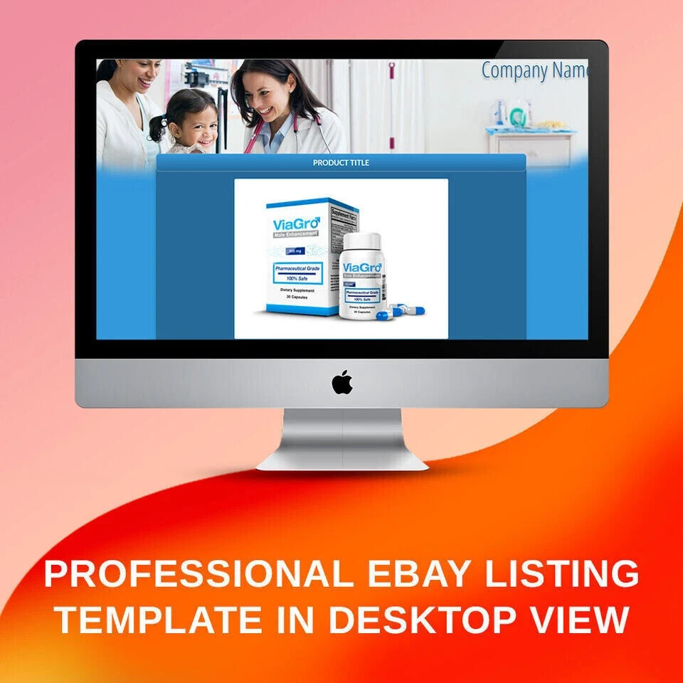 Professional eBay Mobile Responsive eBay Listing Auction Template Templates