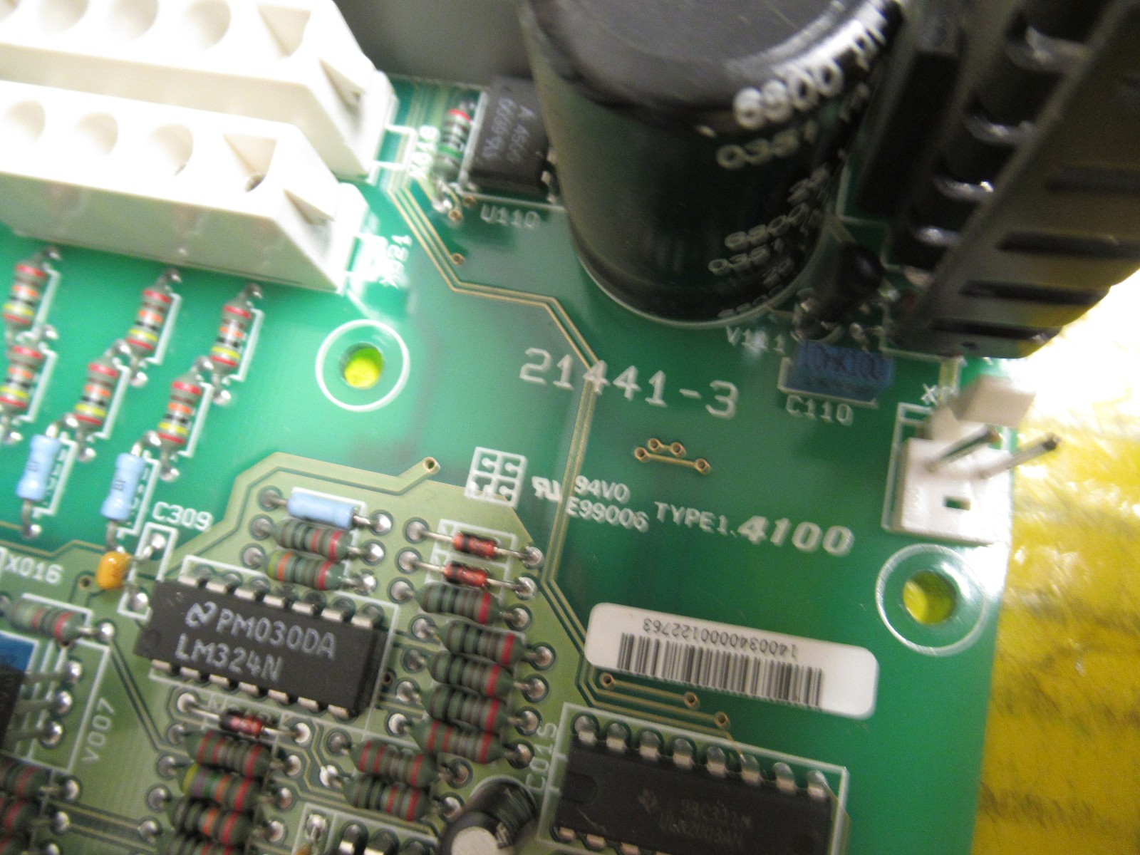 CCTC INDUSTRIAL DYNAMICS POWER BOARD 21441-3 214413 4100 TYPE1