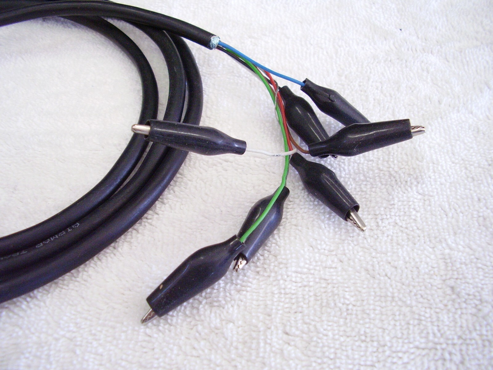 Test wire 7wire color coded