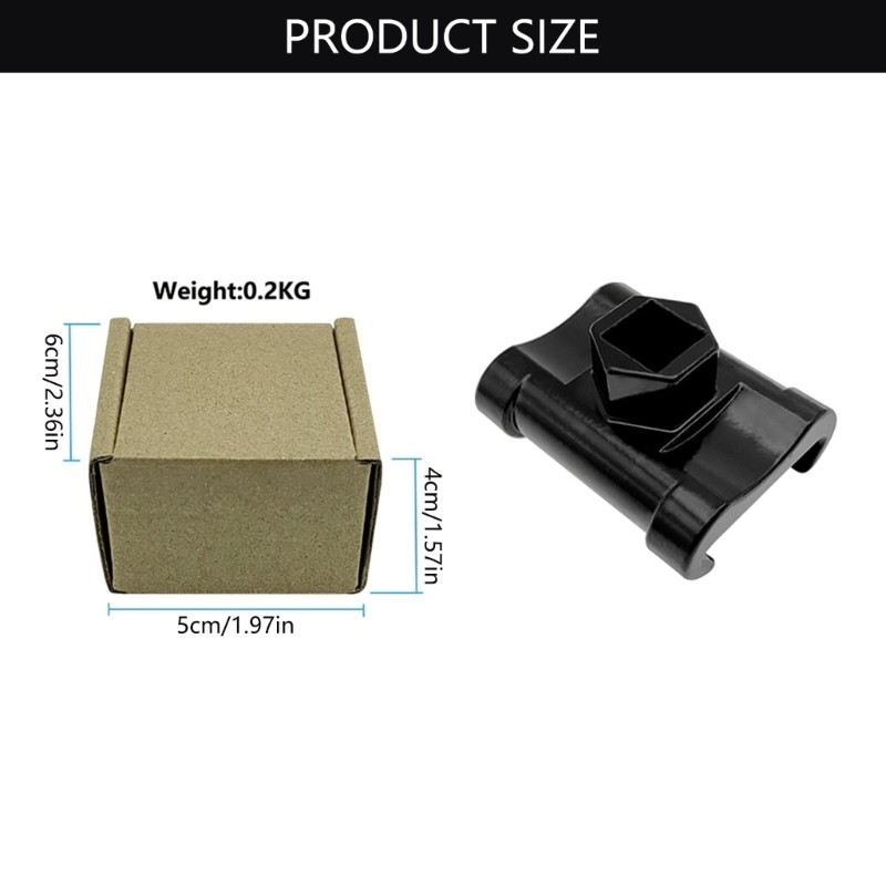 Wrench Extender Adapter Wrench Extension Tool for 1/2inch Drive Torque