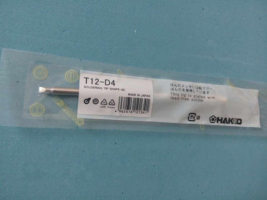 1PCS FOR T12-D4 Replace Soldering Solder Iron Tip For Shape-4D #M3261 QL