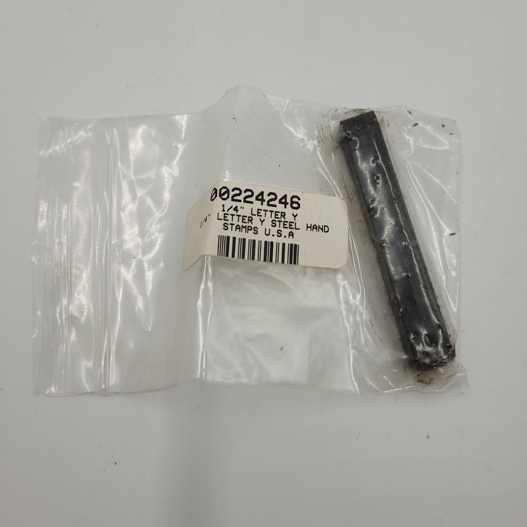 Letter Y Machine Made Individual Steel Stamp 00224246