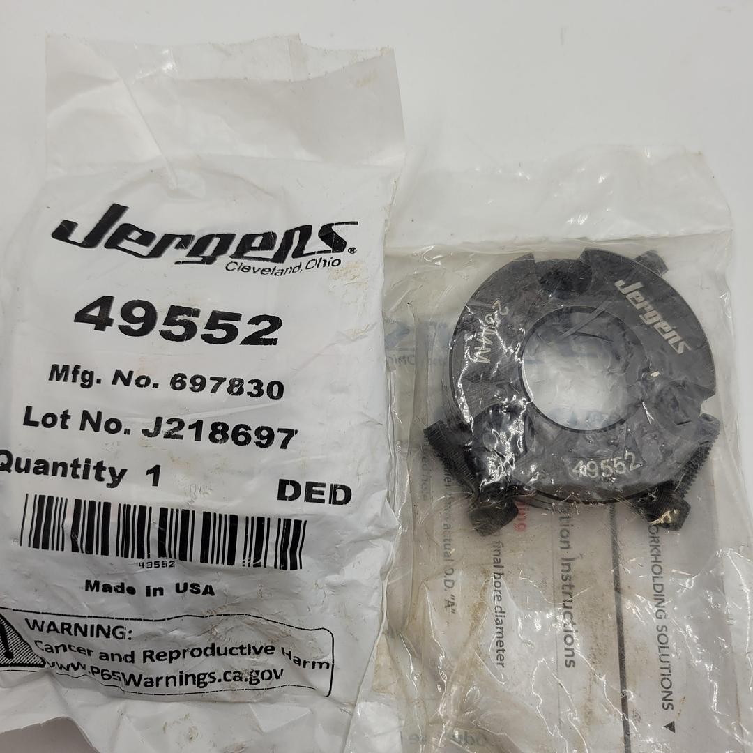 Jergens Ball Lock® Face Mount Receiver Bushings ~ 49552 *NEW* SEALED BAG