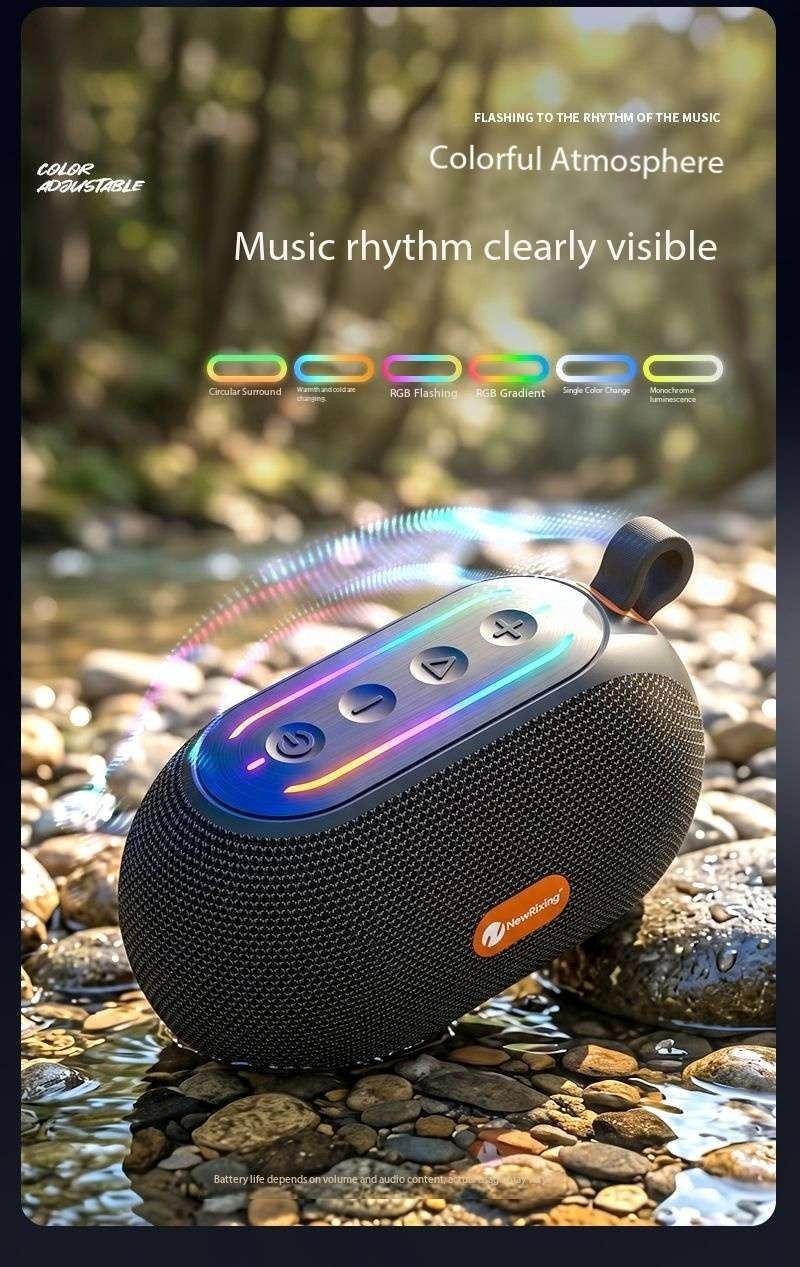 Waterproof Outdoor Wireless Bluetooth Mini Speaker with Extra Heavy Bass